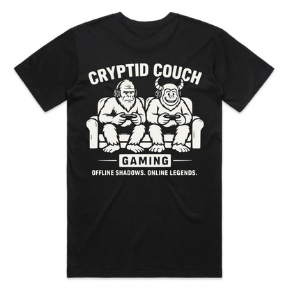 Cryptid Couch Gaming - Black & White