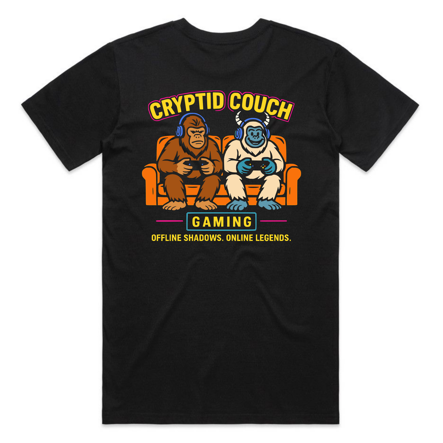Cryptid Couch Gaming - In Color Tee